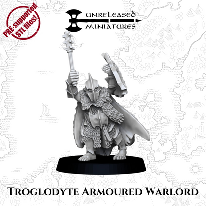 28mm Armoured Troglodyte Warlord