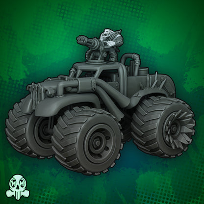 28mm Orc Monster Truck