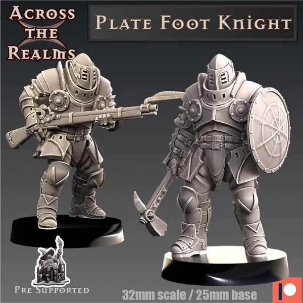 PLATE FOOT KNIGHT