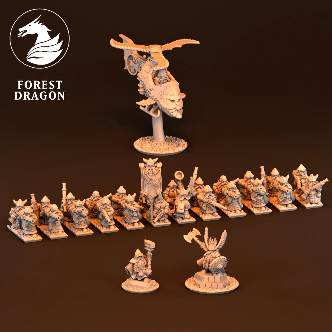 10mm Dwarven Lords Starter Army