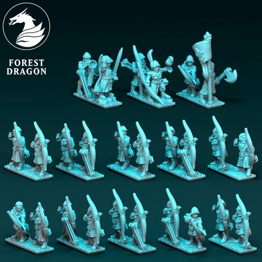 Chivalric - 10mm Bowmen Regiment