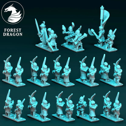 Chivalric - 10mm Bowmen Regiment