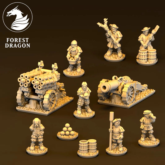 Imperial Empire - 10mm Imperial Artillery