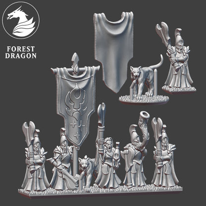 Aurethil Court - 10mm Axe Infantry