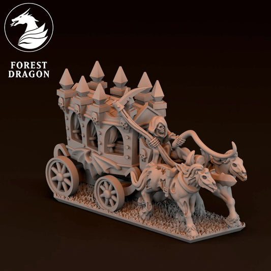 Vampire Lords - 10mm Baleful Carriage