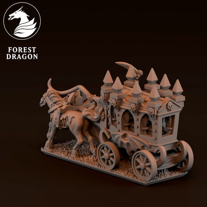 Vampire Lords - 10mm Baleful Carriage