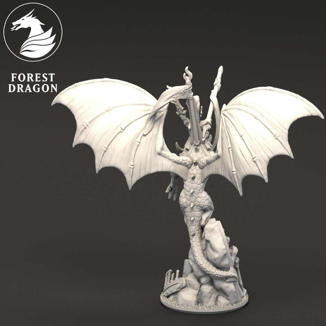 Aurethil Court - 10mm Lord on Dragon