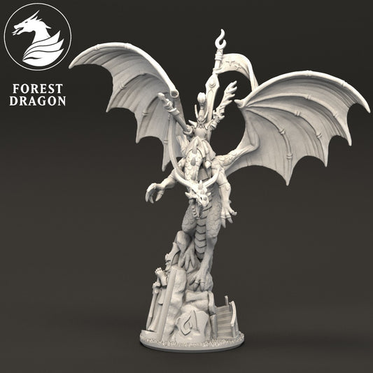 Aurethil Court - 10mm Lord on Dragon