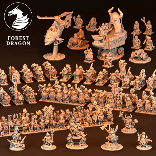 10mm Dwarven Lords Starter Army