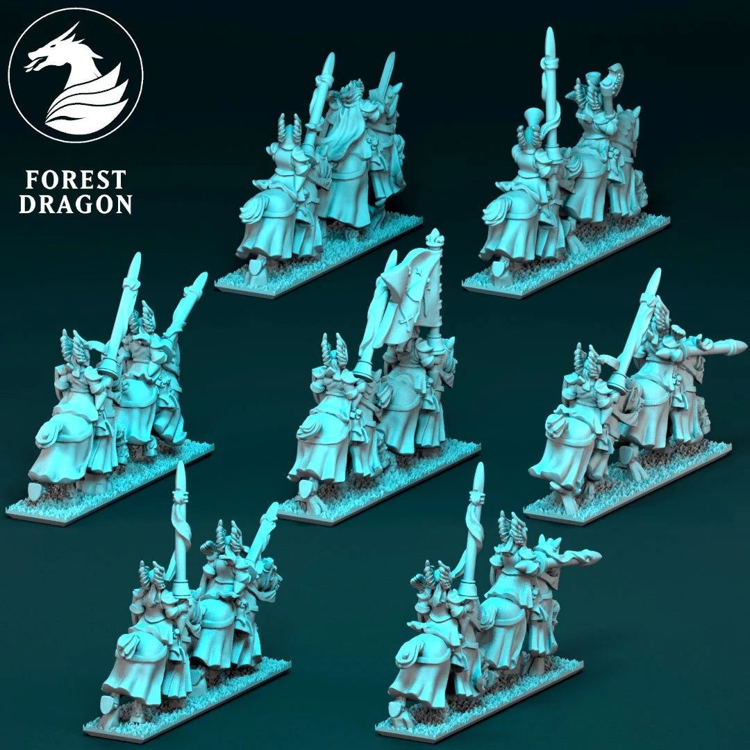 Chivalric - 10mm Elite Knight Regiment