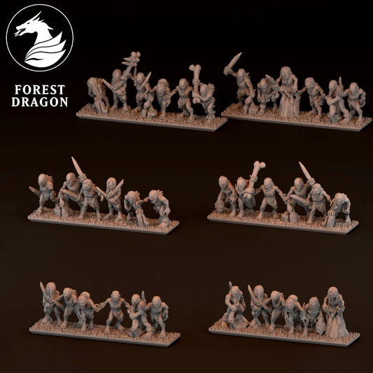 Vampire Lords - 10mm Ghoul Regiment