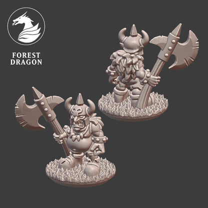 Orcs & Goblins - 10mm Heroes on Foot