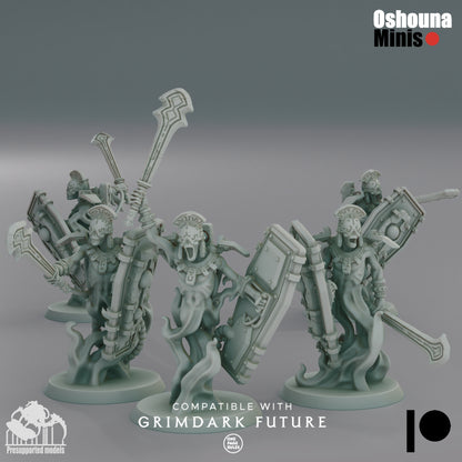 28mm Spirit Guardians with Swords and Shields