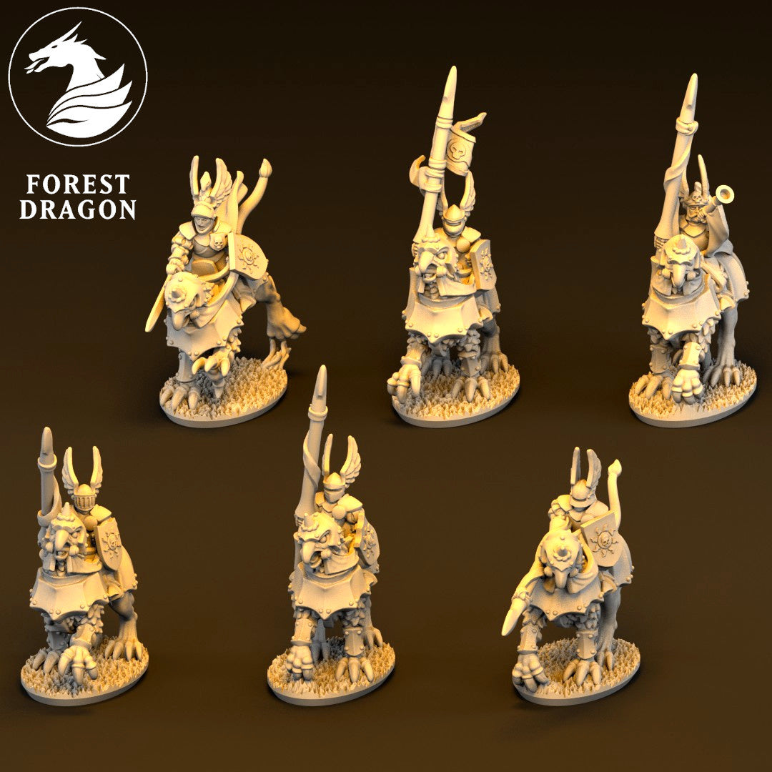 Imperial Empire - 10mm Heavy Griffon Cavalry