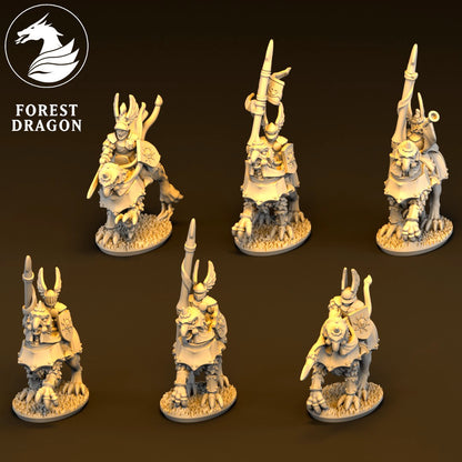 Imperial Empire - 10mm Heavy Griffon Cavalry