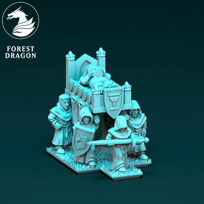 Chivalric - 10mm Honoured Martyr with Sword Bearer