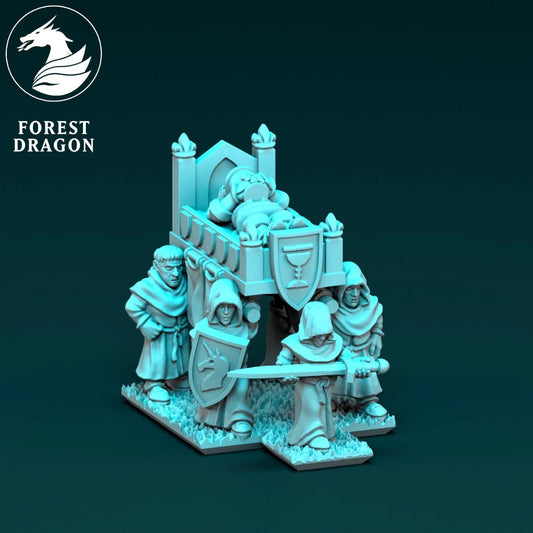 Chivalric - 10mm Honoured Martyr with Sword Bearer