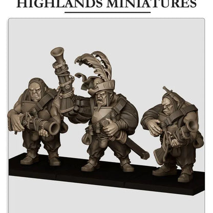 28mm Ogres with Blunderbuss - Sunland