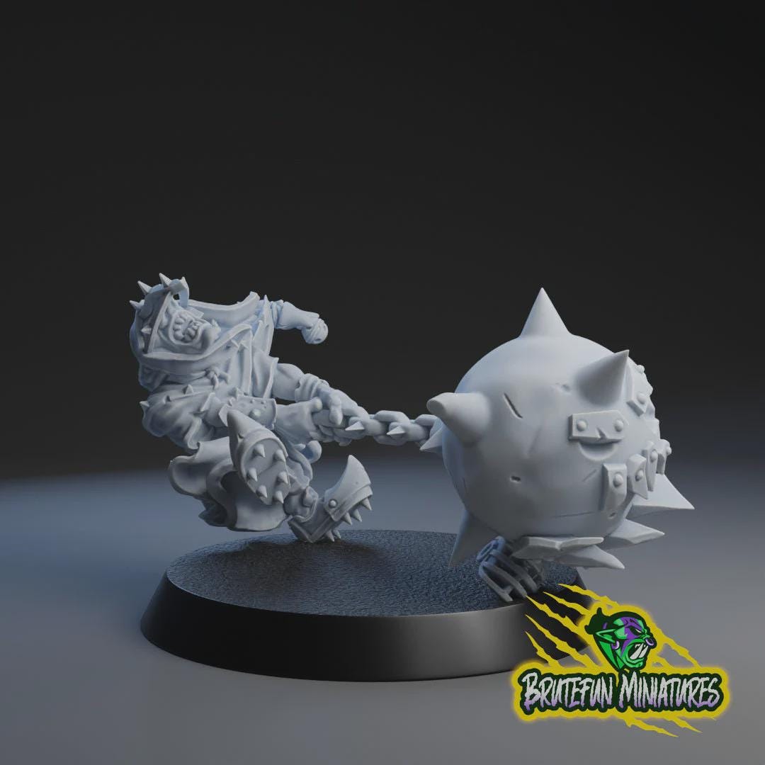 Wasteland Ruffians Star Players | Fantasy Football | Goblin | Orc | Star Players | Brutefun Miniatures