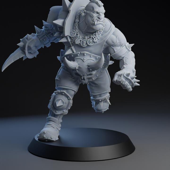 All Star Ogre | Fantasy Football | Human Team | Brutefun Miniatures
