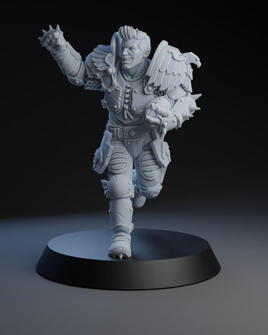 Poster Boy Star Player | Fantasy Football | Human Team | Brutefun Miniatures