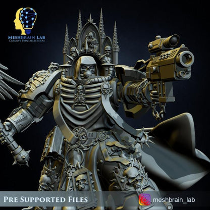 Custos Dogmatis Terminator Scale | Imperial Marines | 32mm | Meshbrain Labs