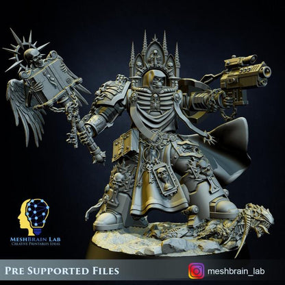 Custos Dogmatis Terminator Scale | Imperial Marines | 32mm | Meshbrain Labs