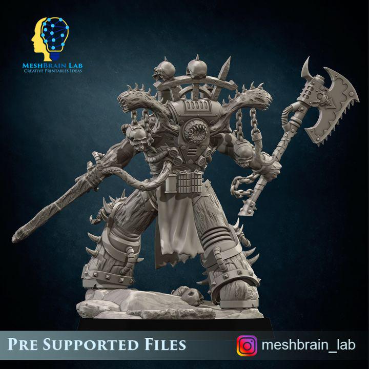 Doom Marines Demonhost of Chaos | Chaos | 32mm | Meshbrain Labs