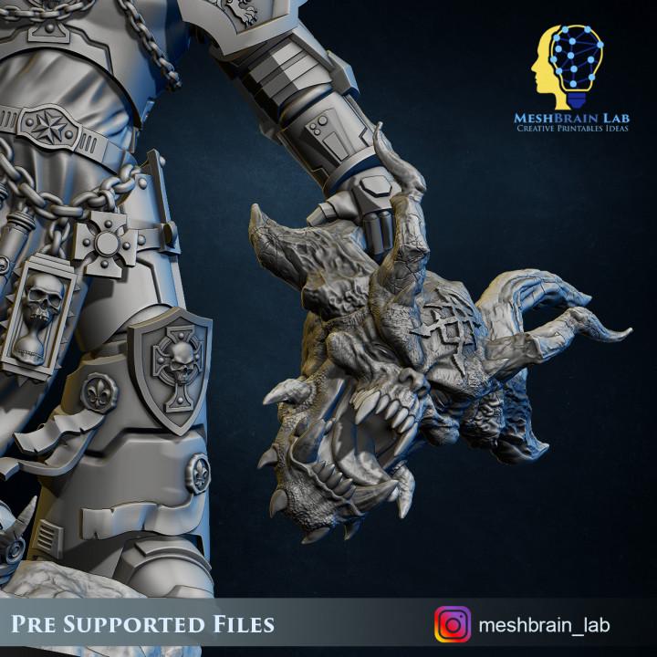 Imperial Marine Crusader Electus | Imperial Marines | 32mm | Meshbrain Labs