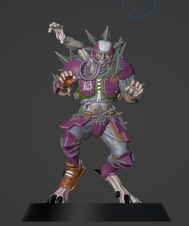 Reviled Rejects | Fantasy Football | Chaos Team | Brutefun Miniatures