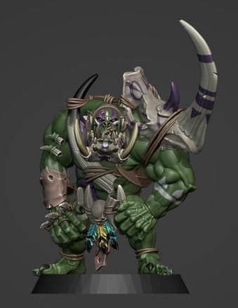 Savage Orc Team | Fantasy Football | Orc Team | Brutefun Miniatures
