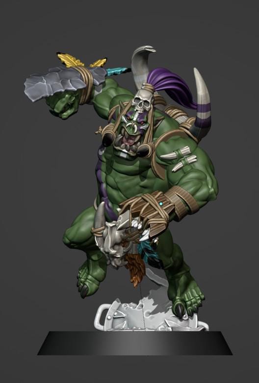 Savage Orc Team | Fantasy Football | Orc Team | Brutefun Miniatures
