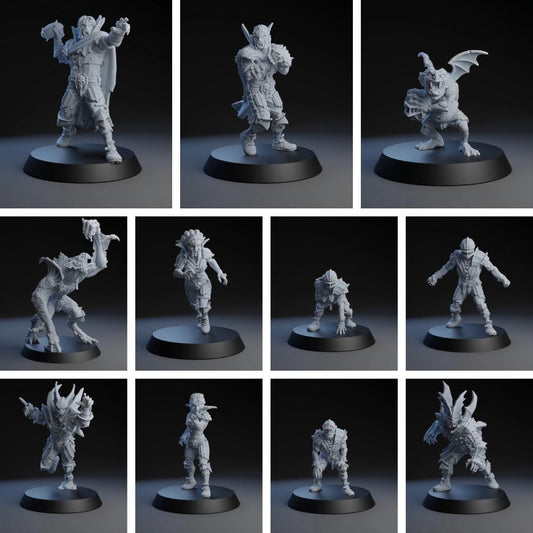 Vampire Team | Fantasy Football | Vampires | Brutefun Miniatures