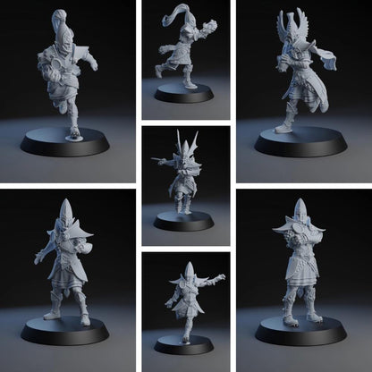 Noble Elf Team | Fantasy Football | Elf Team | Brutefun Miniatures
