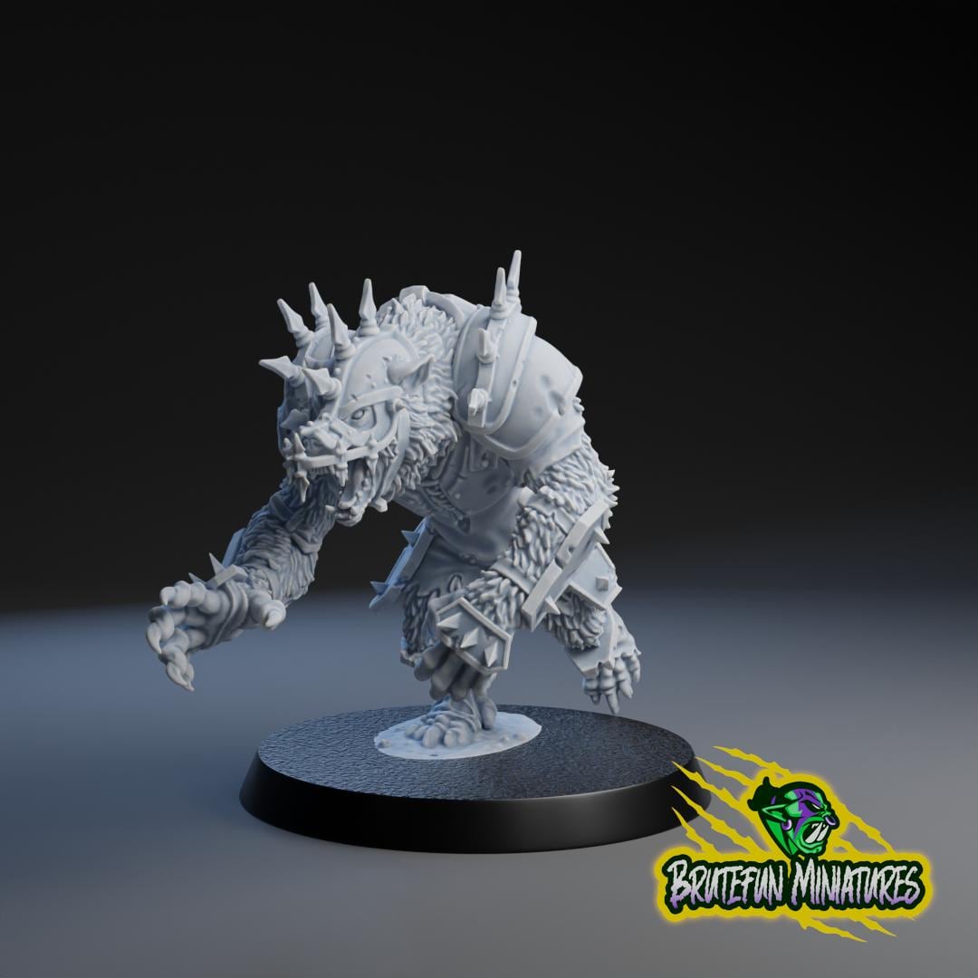 Werewolf | Fantasy Football | Bowl | Underworld Team | Brutefun Miniatures
