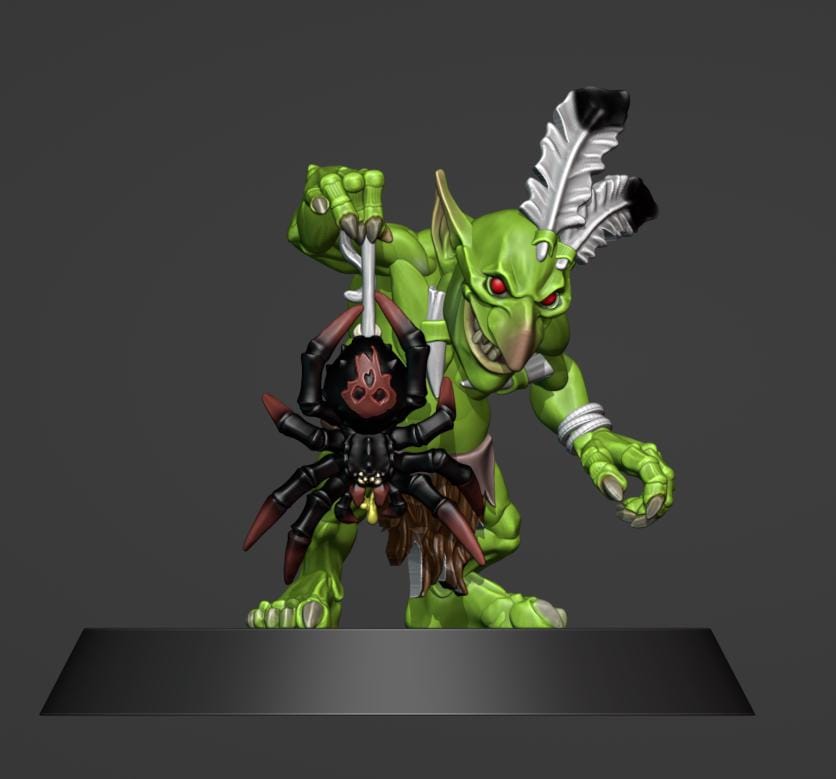 Forest Goblins Team | Fantasy Football | Goblin Team | Brutefun Miniatures