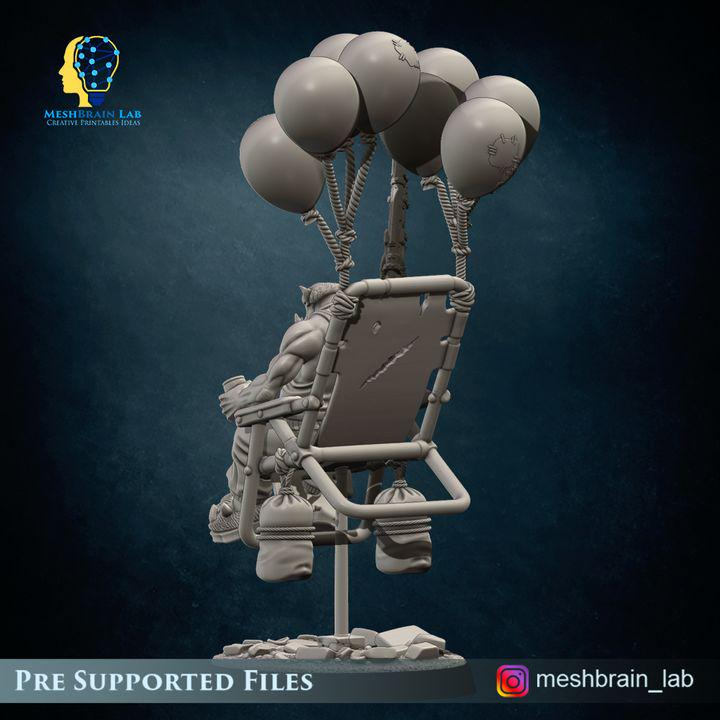 Ork Rokkit Maniacs Squad Retired Veteran | Orks | 32mm | Meshbrain Labs