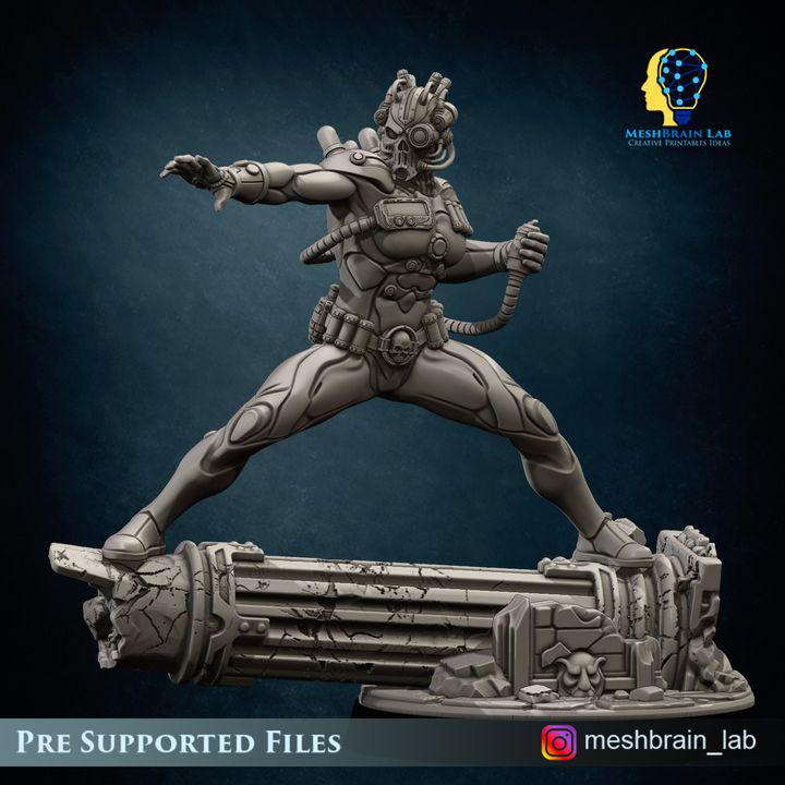 Imperial Psychic Assassin | Imperial Marines | Inquisition | 32mm | Meshbrain Labs