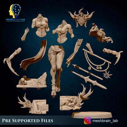 The keeper of Secrets, Great Demon of Hedonism | Chaos | 32mm | Meshbrain Labs