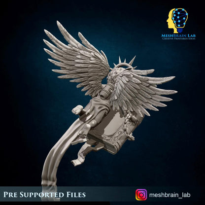 Cyber Servitor Mod | Imperial Marines | Inquisition | 32mm | Meshbrain Labs