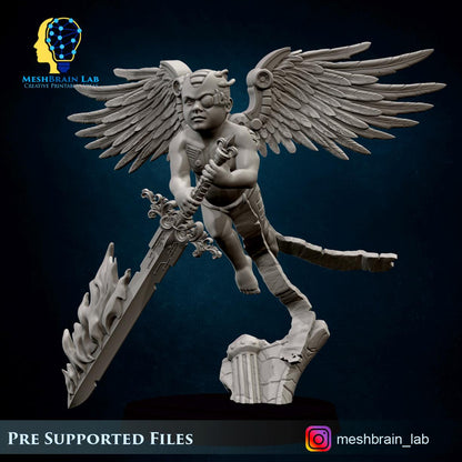 Cyber Servitor Mod | Imperial Marines | Inquisition | 32mm | Meshbrain Labs