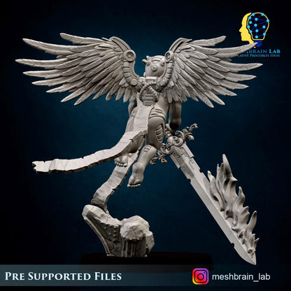 Cyber Servitor Mod | Imperial Marines | Inquisition | 32mm | Meshbrain Labs