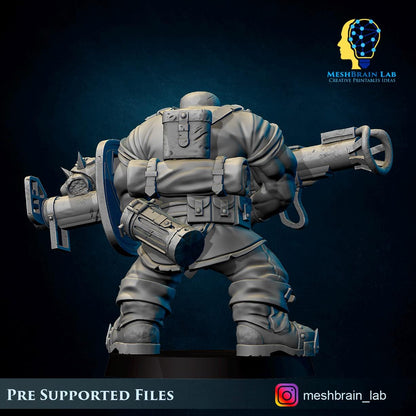 Ork Tank Hunter Panzerschreck | Orks | 32mm | Meshbrain Labs