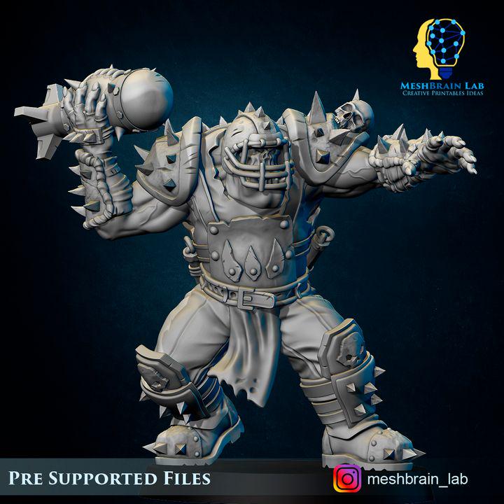 Ork Tank Hunter with old school attack technique | Orks | 32mm | Meshbrain Labs