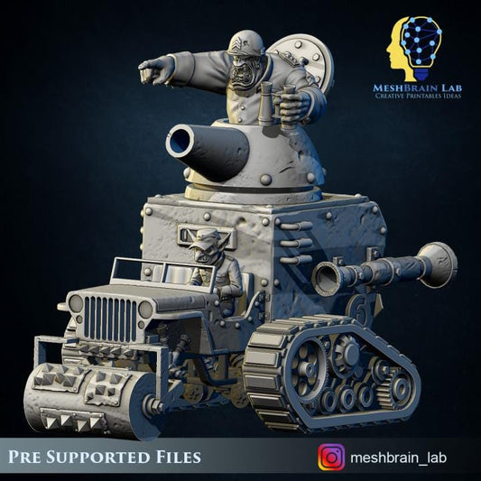 Ork Super Junk Special | Orks | 32mm | Meshbrain Labs