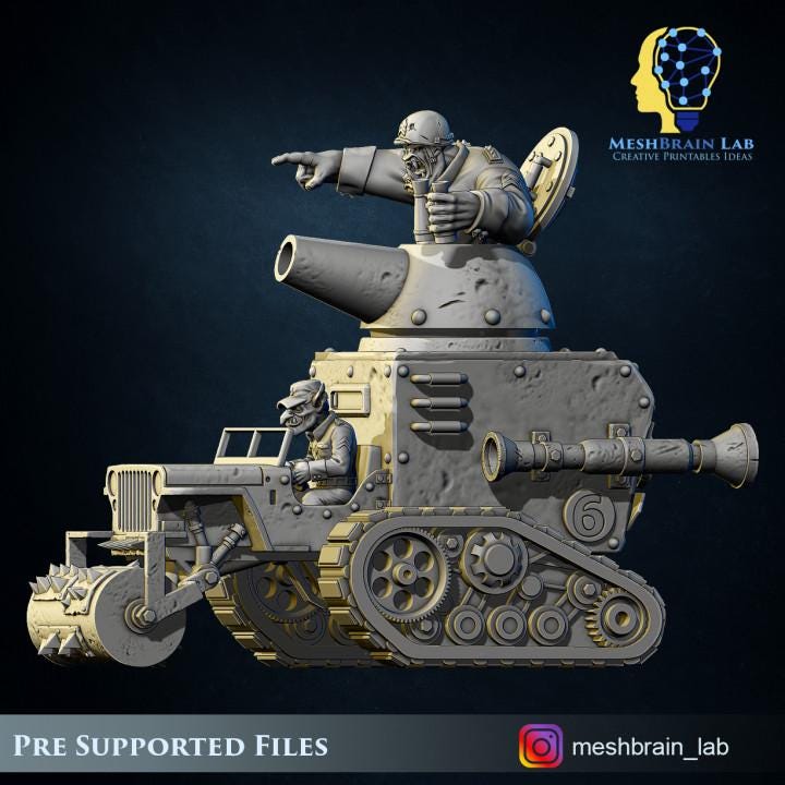 Ork Super Junk Special | Orks | 32mm | Meshbrain Labs