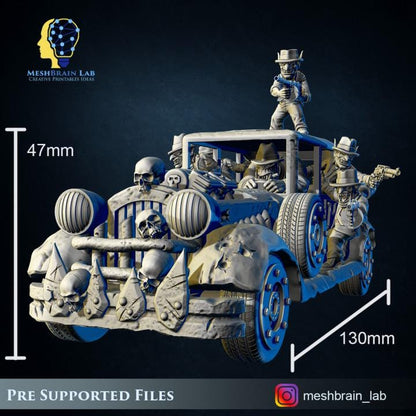 Ork Bulletproof Junk & Gang of Nuts | Orks | 32mm | Meshbrain Labs