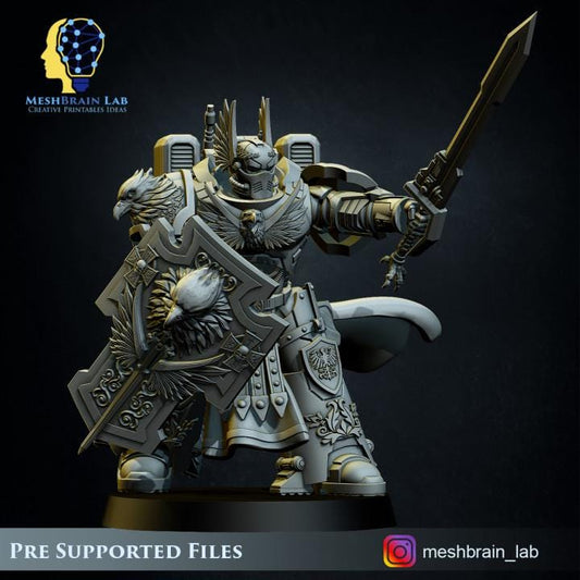 Imperial Marine Sworn Guard | Imperial Marines | 32mm | Meshbrain Labs