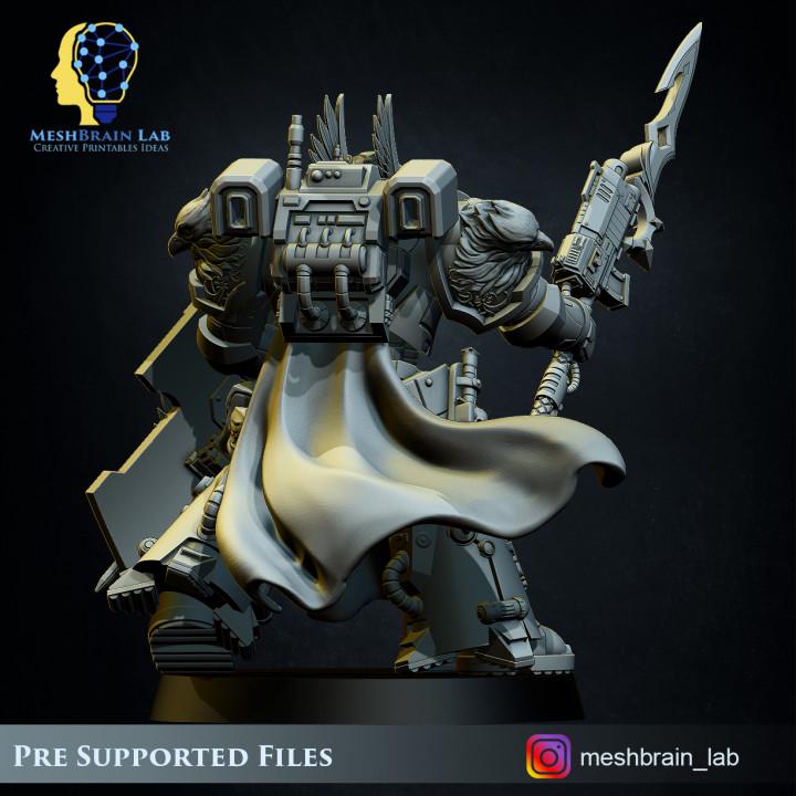 Imperial Marine Sworn Guard | Imperial Marines | 32mm | Meshbrain Labs