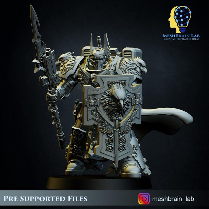 Imperial Marine Sworn Guard | Imperial Marines | 32mm | Meshbrain Labs